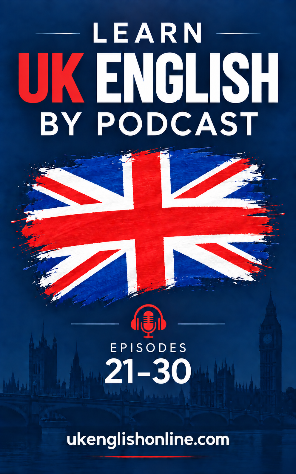 Learn UK English By Podcast — Episodes 21–30 (PDF)